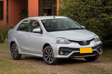 Toyota Etios on Rent in Amritsar/Chandigarh